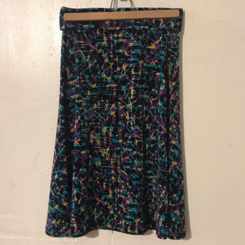 LuLa Roe fold over waist skirt size xs